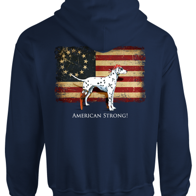 American Strong - Full Zip Hooded Sweater